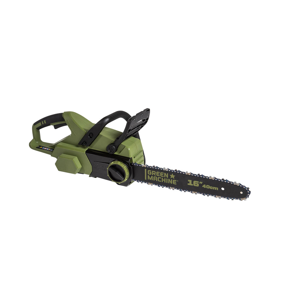 Green Machine 16 inch chainsaw.