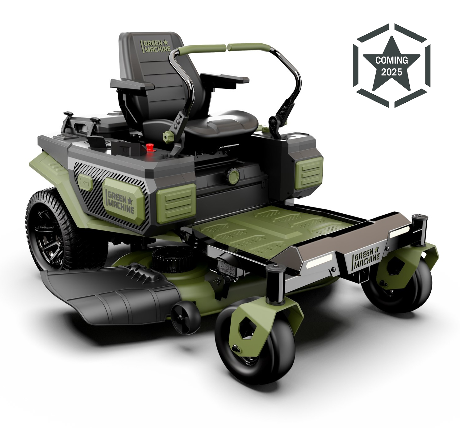 Green Machine Hybrid Zero Turn Mower Green Machine USA