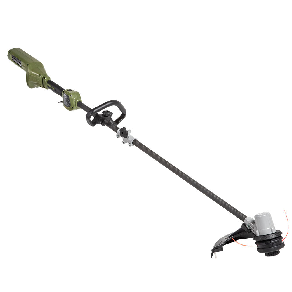 Green Machine carbon fiber string trimmer.